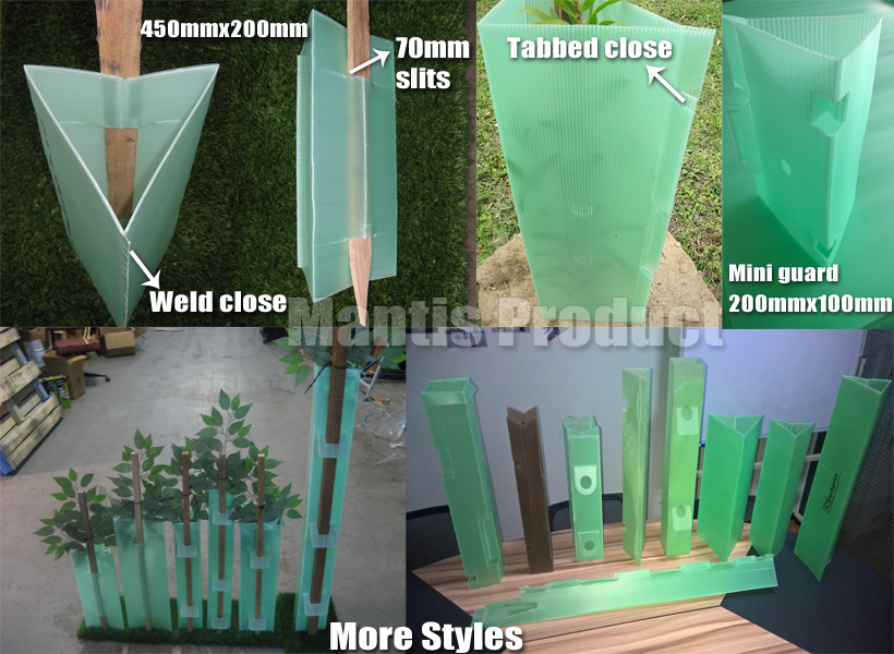 Corrugated Plastic Tree Guard