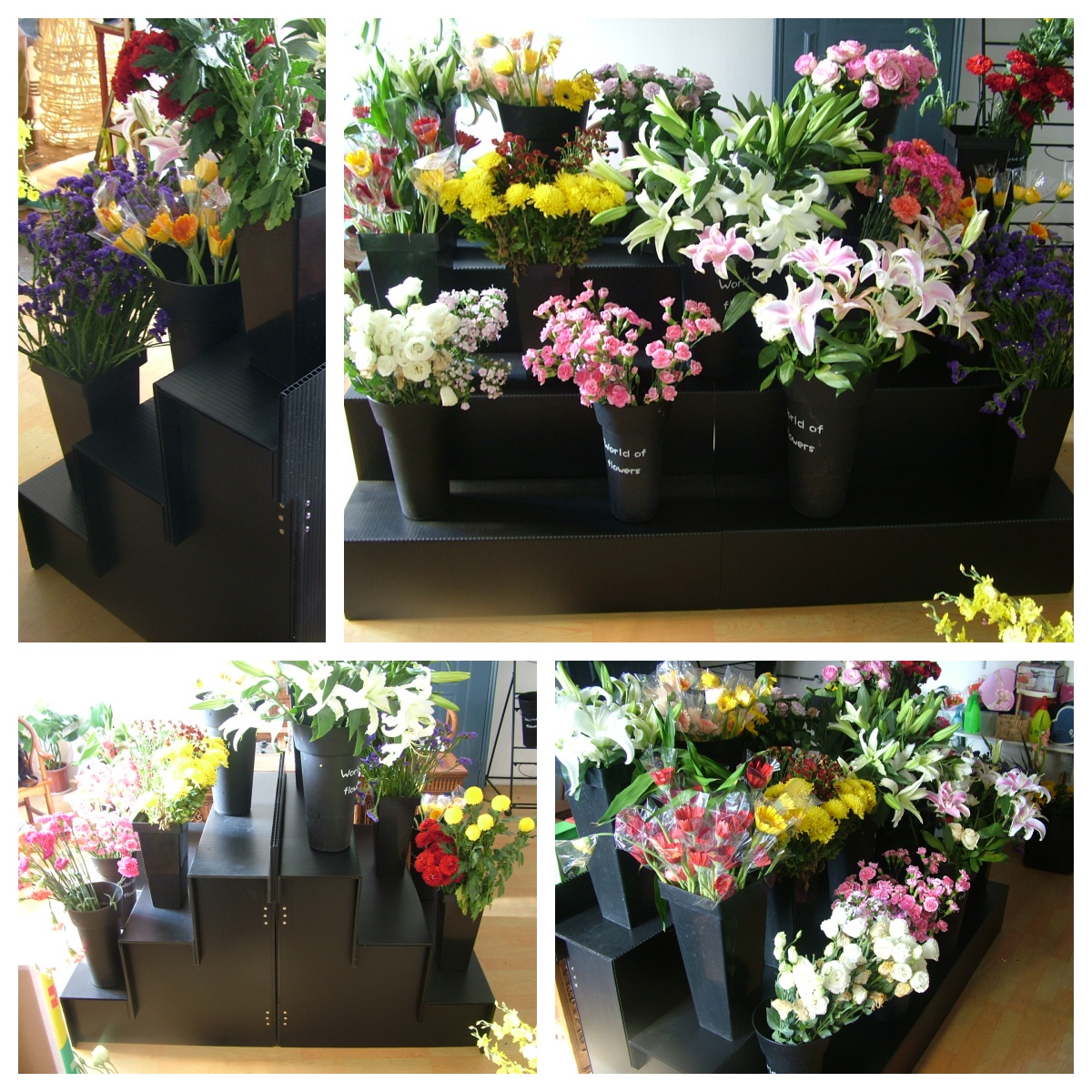 Flower Display Racks