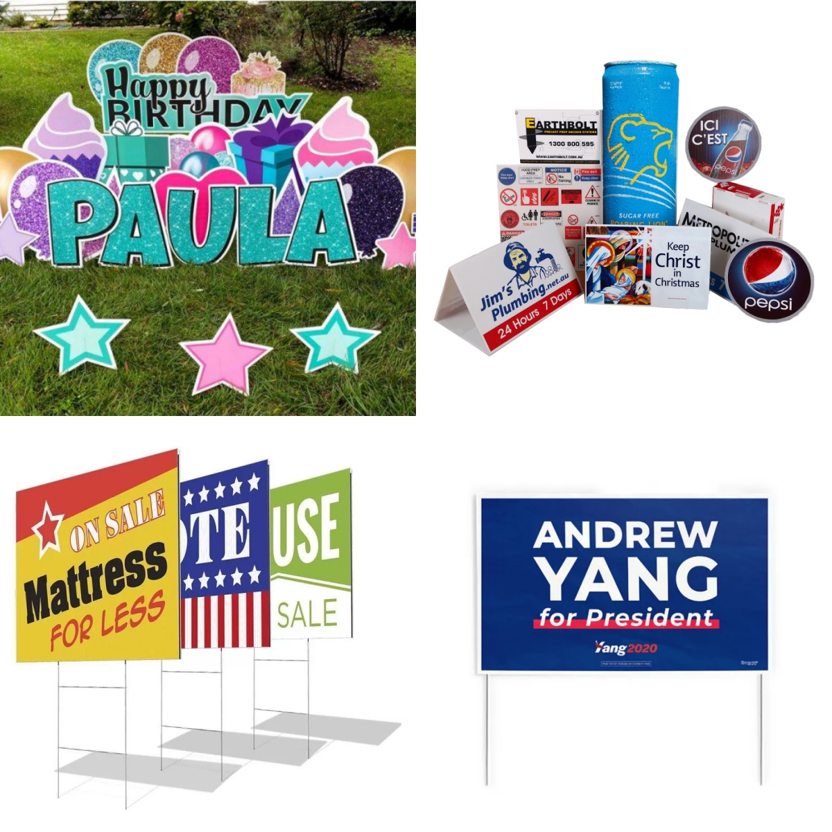 Mantis Plastic Corrugated Signs
